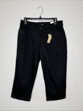 St. John's Bay Black Capri Pants Size 12